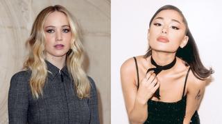 Jennifer Lawrence confesó ser fan de Ariana Grande y celebró haber trabajado con ella