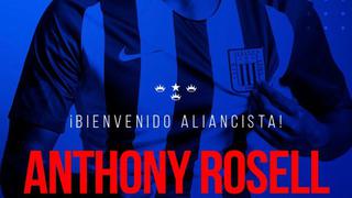 Alianza Lima: Anthony Rosell fichó por blanquiazules por la temporada 2019