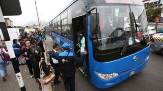 Menor de 14 años sufrió un accidente en bus del corredor azul