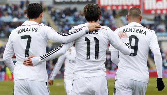 Real Madrid: Benzema, Bale y Cristiano ya suman 50 goles
