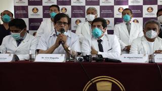Colegio de Médicos del Perú señaló que hay 183 doctores infectados con coronavirus en el país