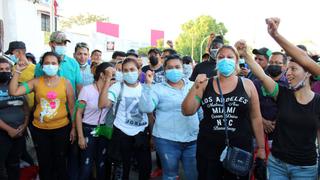 Migrantes inician huelga de hambre para presionar visas en sureste de México 