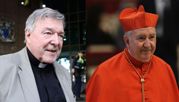 Papa Francisco aparta al australiano George Pell y al chileno Francisco Javier Errázuriz por escándalos de abuso. (AFP / AP)