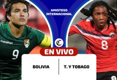 Amistoso, Bolivia - Trinidad y Tobago online desde Sucre
