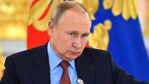 El presidente de Rusia Vladimir Putin: (ALEXEY NIKOLSKY / SPUTNIK / AFP).