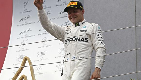 Valtteri Bottas (Mercedes) se impuso en el Gran Premio de Austria de Fórmula 1. (Foto: AP)