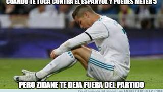 Facebook: Real Madrid desata graciosos memes tras ser superado por Espanyol
