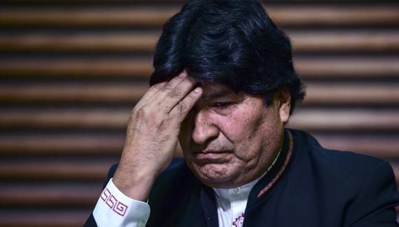 Morales llegó al poder en 2006 y dimitió en noviembre de 2019, tras una revuelta social en rechazo a su victoria en las elecciones de un mes antes. Está refugiado en Argentina y no ha hecho comentarios sobre estas versiones. (Foto: RONALDO SCHEMIDT / AFP)
