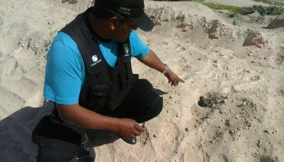 Arequipa: niños jugaban en colegio con granada de guerra