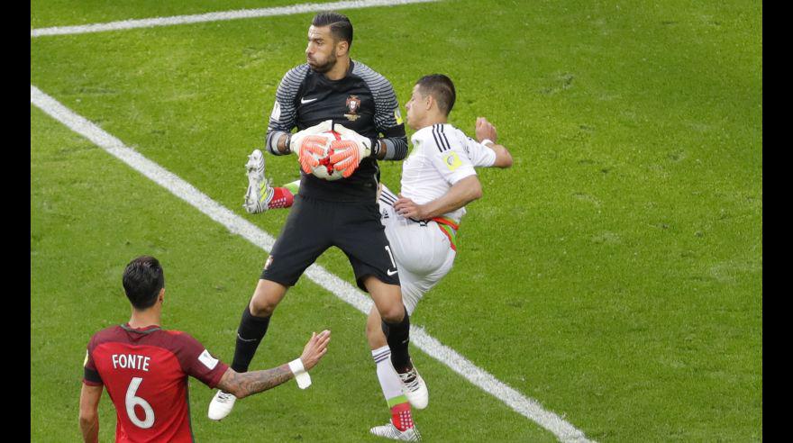 Según datos de la FIFA, el portugués Rui Patricio realizó una atajada. (Foto: AFP)