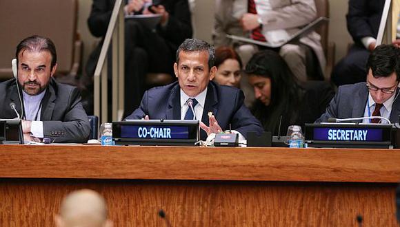 Ollanta Humala suscribe Acuerdo de París sobre cambio climático