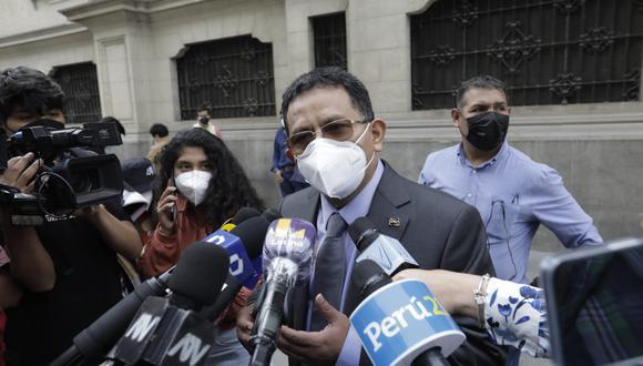 Eduardo Pachas pidió al Congreso que cite a Benavides a que dé explicaciones. (Foto: Archivo GEC)