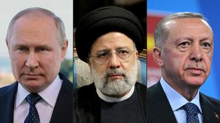 Presidentes Putin, Erdogan y Raisi se reúnen en Irán para hablar sobre guerra en Siria y Ucrania