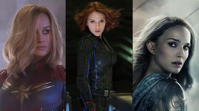 Aquí una recopilación de las heroínas del Universo Cinemático de Marvel. (Foto: Marvel Studios)