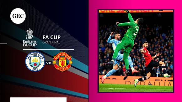Manchester City vs. Manchester United: apuestas, horarios y canales de TV para ver la final de la FA CUP