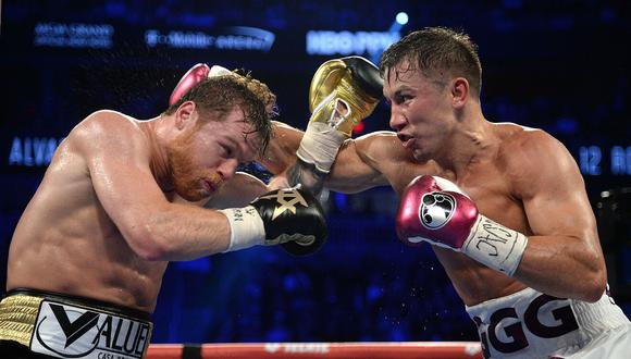 Saúl 'Canelo' Álvarez enfrenta a Gennady Golovkin en el T-Mobile Arena. (Foto: EFE)