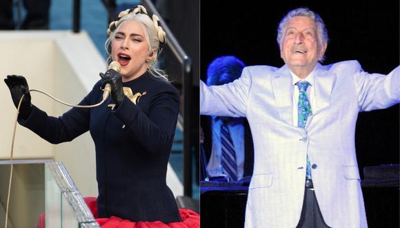 Lady Gaga y Tony Bennet se unen para lanzar un nuevo disco de jazz. (Foto: AFP)