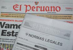 El Peruano ya identificó a responsables del logo erróneo de ONPE