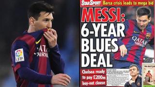 Messi recibe supuesta oferta del Chelsea para dejar Barcelona
