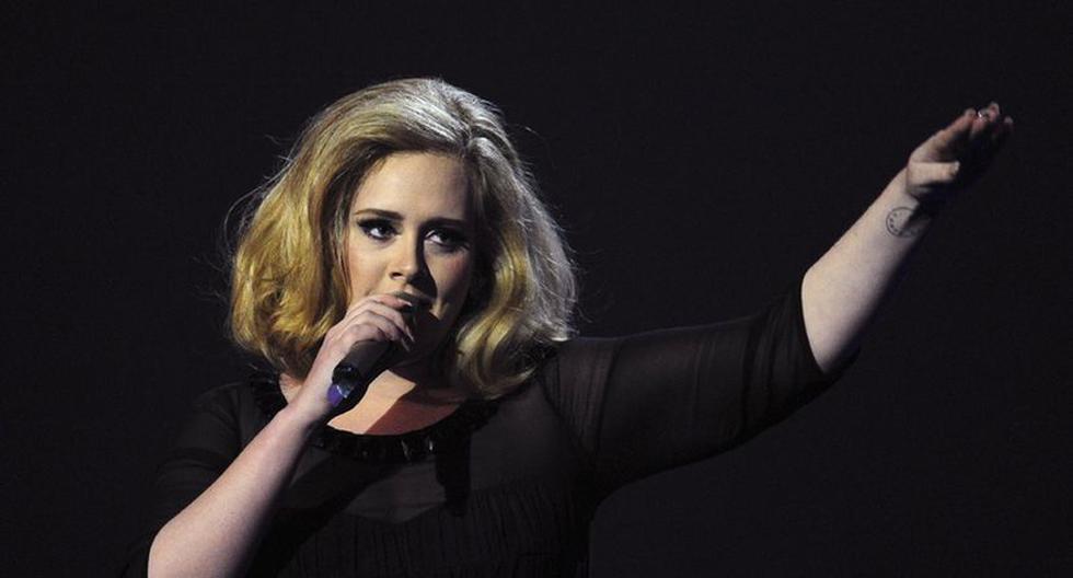 Adele. (Foto: EFE)