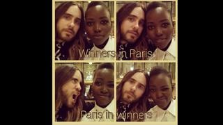 Lupita Nyong'o y Jared Leto alimentan rumores de romance