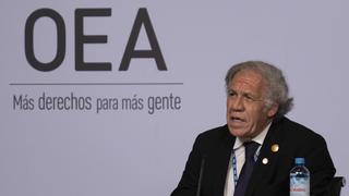 Secretario general de la OEA reconoce a Boluarte como presidenta de Perú