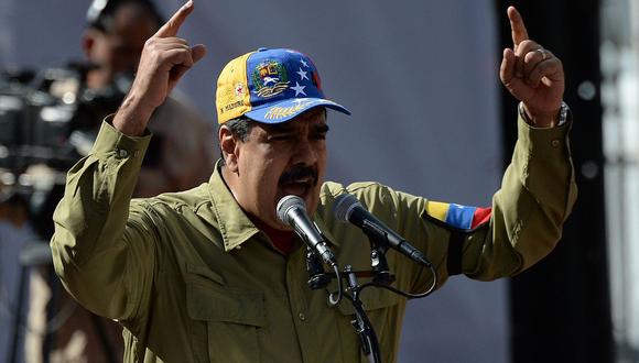 El pasado domingo, Nicolás Maduro ofreció un discurso por el aniversario de un levantamiento militar que encabezó Hugo Chávez hace 26 años. (Foto: AFP)
