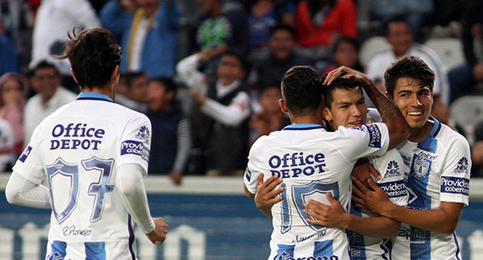 Pachuca, vigente campeón de la Liga MX, inició la temporada del fútbol en México con una contundente goleada 5-1 ante León en el Estadio Hidalgo. (Foto: AFP)