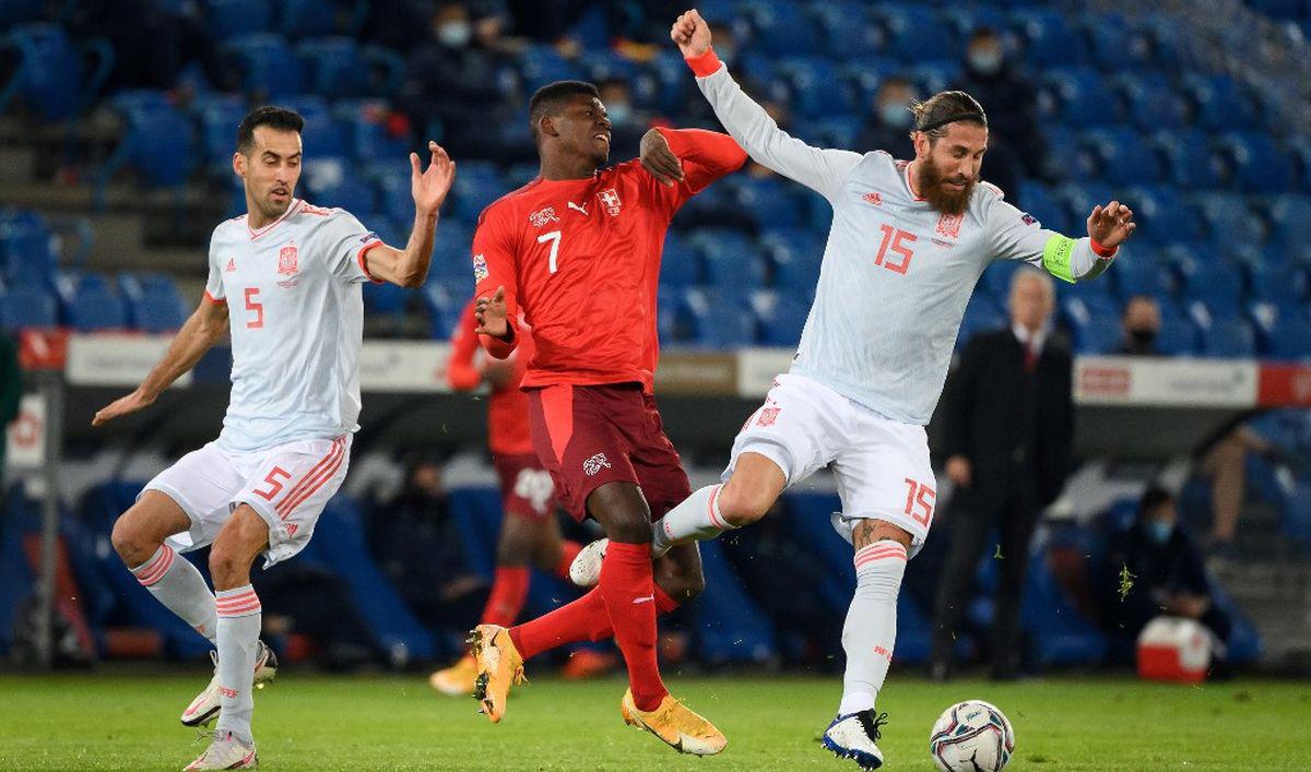 Suiza vs. España: las imágenes del partido por la Liga de Naciones. (Foto: AFP)