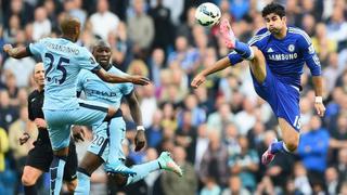 Manchester City y Chelsea igualaron 1-1 con gol de Lampard