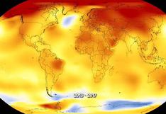 NASA explica en video por qué el 2017 fue el segundo año más caluroso de la historia