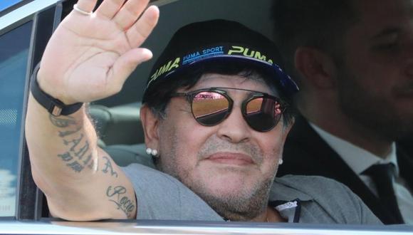 Diego Maradona recibe un nuevo homenaje  (Foto: EFE)