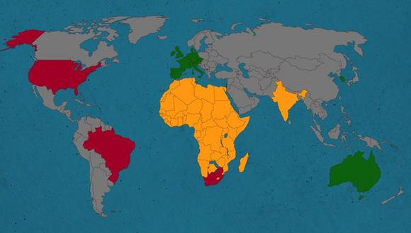 ¿Acabará el mundo dividido en dos? (Foto: BBC Mundo).