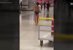 EEUU: mujer se desnudó en el aeropuerto de Miami