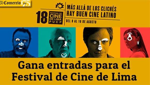 ¿Quieres ir al Festival de Cine de Lima? Gana entradas aquí