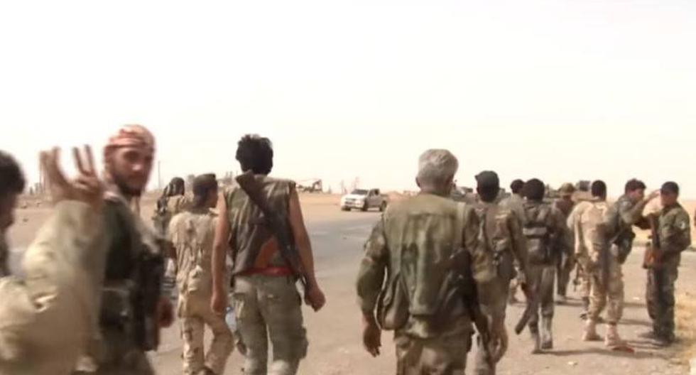 Soldados luchan por recuperar Al Raqa. (Foto: Ruptly / YouTube)