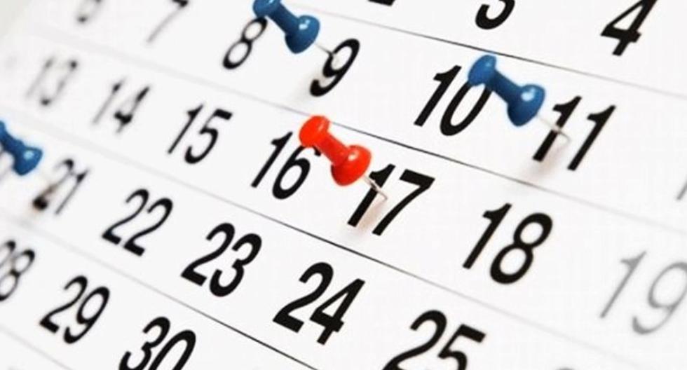 Calendario oficial de 2024: Consulta todos los feriados del año en Perú (Foto: Pinterest)