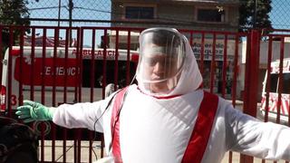 Coronavirus en México: crean novedoso traje inflable para personal médico