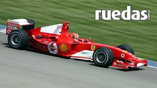 El Ferrari F2004 de Michael Schumacher regresa a las pistas