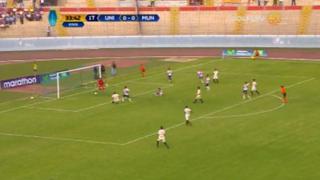 Universitario: mira el gol de Rengifo a Municipal [VIDEO]