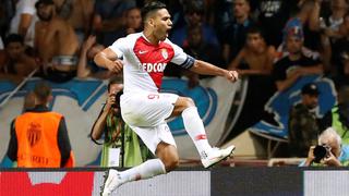 Falcao con el olfato goleador intacto: anotó con el Mónaco ante el Olympique Marsella