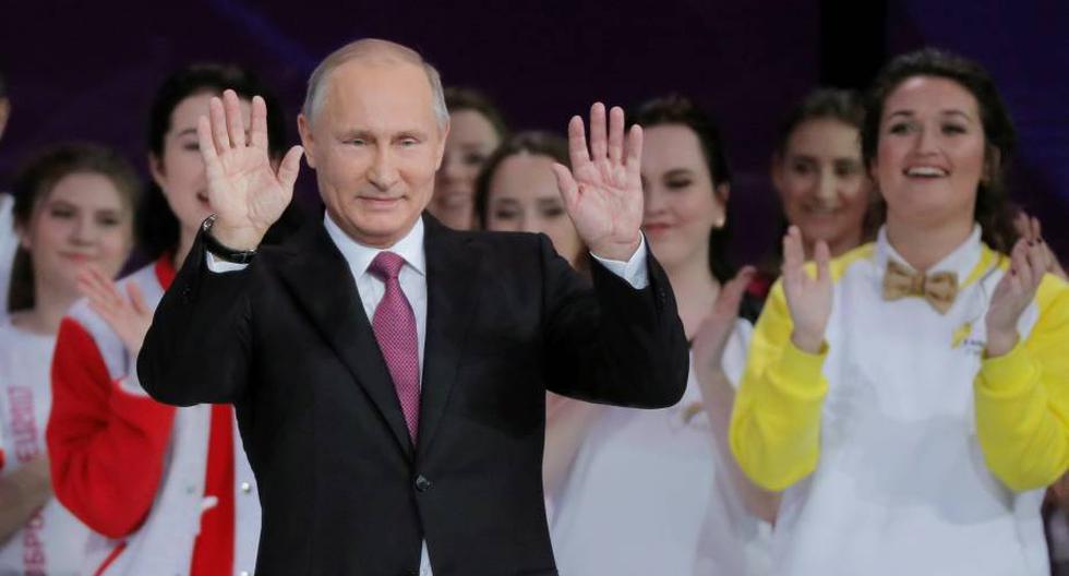 "Voy a presentar mi candidatura al puesto de presidente de la Federación Rusa", anunció Vladimir Putin (Foto: EFE)