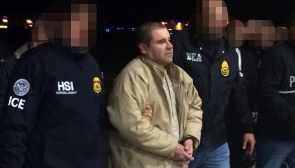 Estados Unidos celebra veredicto de 'El Chapo' y alerta que otros capos no escaparán. Foto: Archivo de AFP