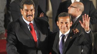Humala sobre situación en Venezuela: "No avalamos ni convalidamos nada"