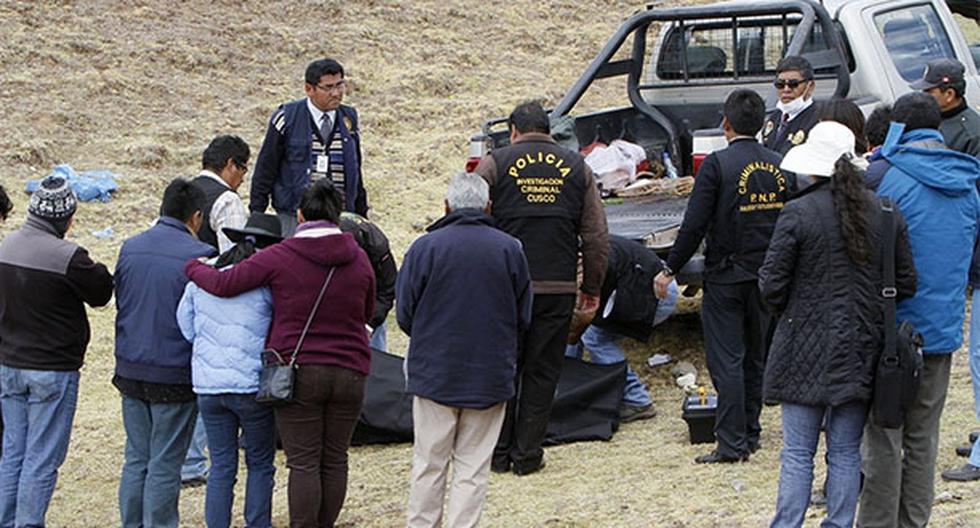 INEI reveló que en 2015 se registraron 2,247 homicidios en el Perú. (Foto: Agencia Andina)