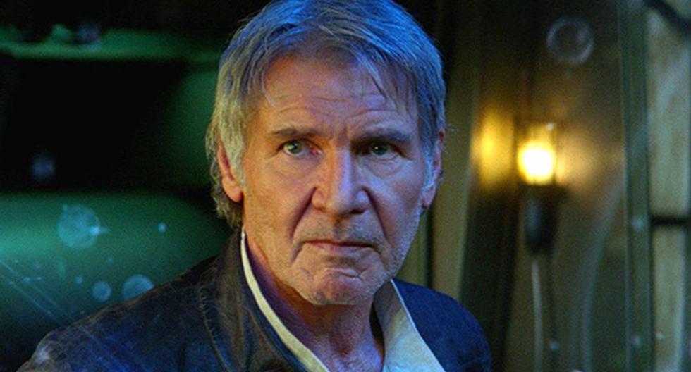 Harrison Ford en Star Wars: The Force Awakens (Lucasfilm)