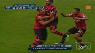 Melgar: Eduardo Uribe marcó el 1-0 ante Cristal (VIDEO)