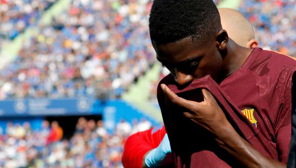 El Barcelona cuenta con un mecanismo beneficioso para salir del tormento provocado por la lesión de Ousmane Dembélé. ¿El comando técnico pedirá su uso? (Foto: AFP)