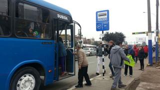 Corredor azul es improvisado para la mayoría de limeños