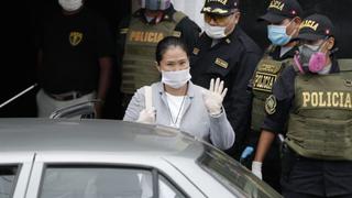 Keiko Fujimori salió de prisión tras orden judicial